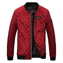 Load image into Gallery viewer, Men's jacket windbreakers куртка мужская chaqueta hombre casaco jaqueta masculino Casual Print Thicken Jacket Long Sleeved Coat