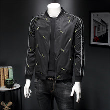 Load image into Gallery viewer, Luxury Embroidery Printing Jacket Streetwear Clothing M-4XL 2020 Summer Men's Bomber Jacket Baseball Collar Jackets And Coats