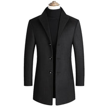 Load image into Gallery viewer, Mountainskin Men Wool Blends Coats Autumn Winter New Solid Color High Quality Men's Wool Jacket Luxurious Brand Clothing SA837