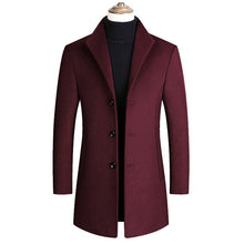 Load image into Gallery viewer, Mountainskin Men Wool Blends Coats Autumn Winter New Solid Color High Quality Men's Wool Jacket Luxurious Brand Clothing SA837