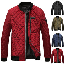 Load image into Gallery viewer, Men's jacket windbreakers куртка мужская chaqueta hombre casaco jaqueta masculino Casual Print Thicken Jacket Long Sleeved Coat
