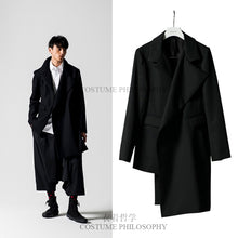 Load image into Gallery viewer, Fashionable men's and women trench coat is irregular, asymmetrical, and loosely tailored for autumn and winter.     S-6XL!!
