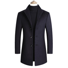 Load image into Gallery viewer, Mountainskin Men Wool Blends Coats Autumn Winter New Solid Color High Quality Men's Wool Jacket Luxurious Brand Clothing SA837
